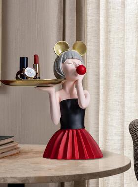 创意关托进门钥匙收纳泡泡女玄孩摆盘件18663038家居客厅电视柜装