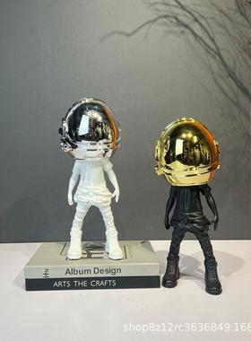 现代简约创意摆件轻奢抽象人物客厅电视柜书桌面卡通雕塑饰品