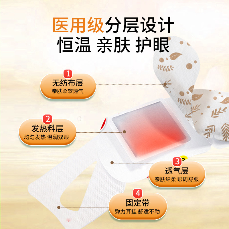 葵花医用眼部热敷贴消肿消炎止痛发热干眼症蒸汽眼罩缓解眼疲劳