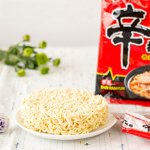 农心辛拉面牛肉味120g*5包方便面