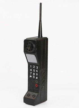 复古怀旧大哥大手机模型u仿真舞台表演橱窗摆件中国风古装道具