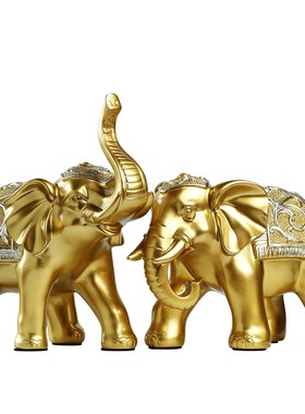 摆件家居装饰工艺品招财大象风z水镇宅电视酒柜客厅玄关办公室摆