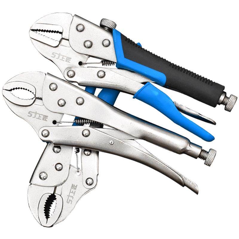 上匠工具大力钳 圆嘴圆口夹钳子平口平头大力钳快速夹 固定夹持钳,淘宝优惠券,粉丝福利购,淘宝优惠卷