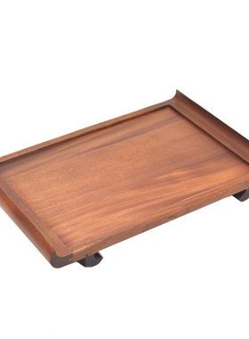 非洲酸枝文盘供盘佛像底座文房用镇尺盘香薰盘手工收纳盘浅盘实木