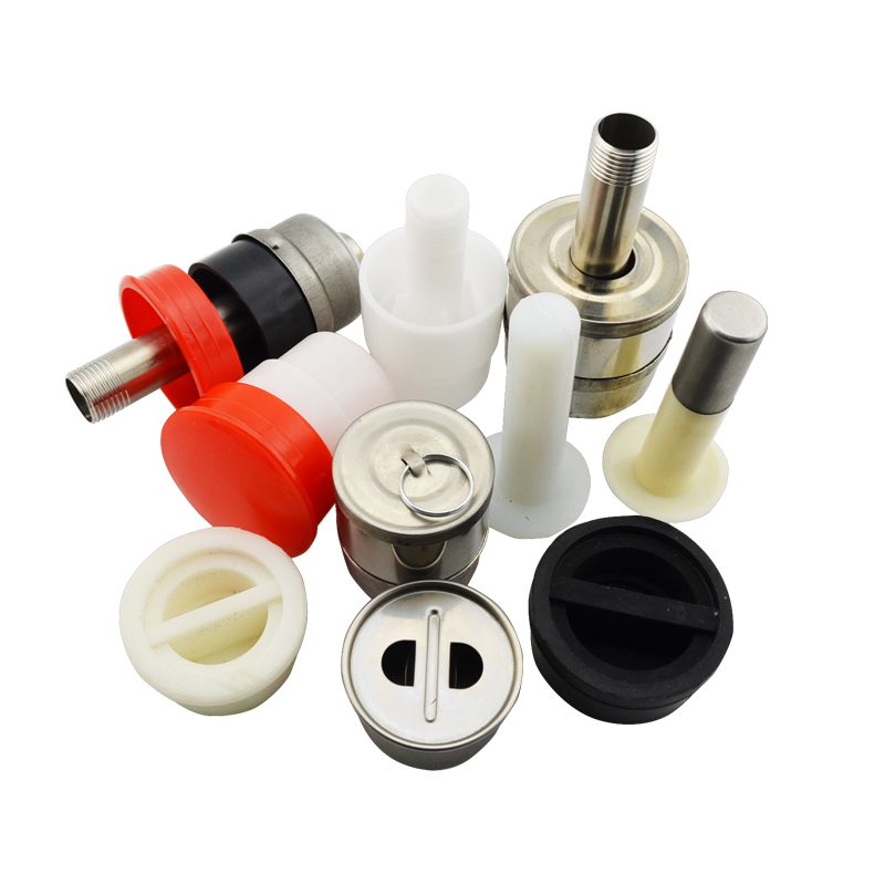 Solar plug 4 points 6 points 47 58 70mm silicone stainless steel plug universal water heater accessories