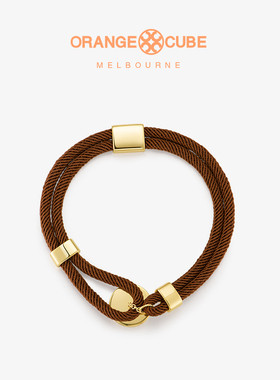 Orange Cube幸运马蹄手绳首饰女小众设计高级感情侣礼物饰品手绳