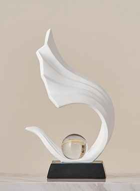 轻奢高档风生水起酒柜装饰品摆件家居饰品N办公室电视柜客厅玄关