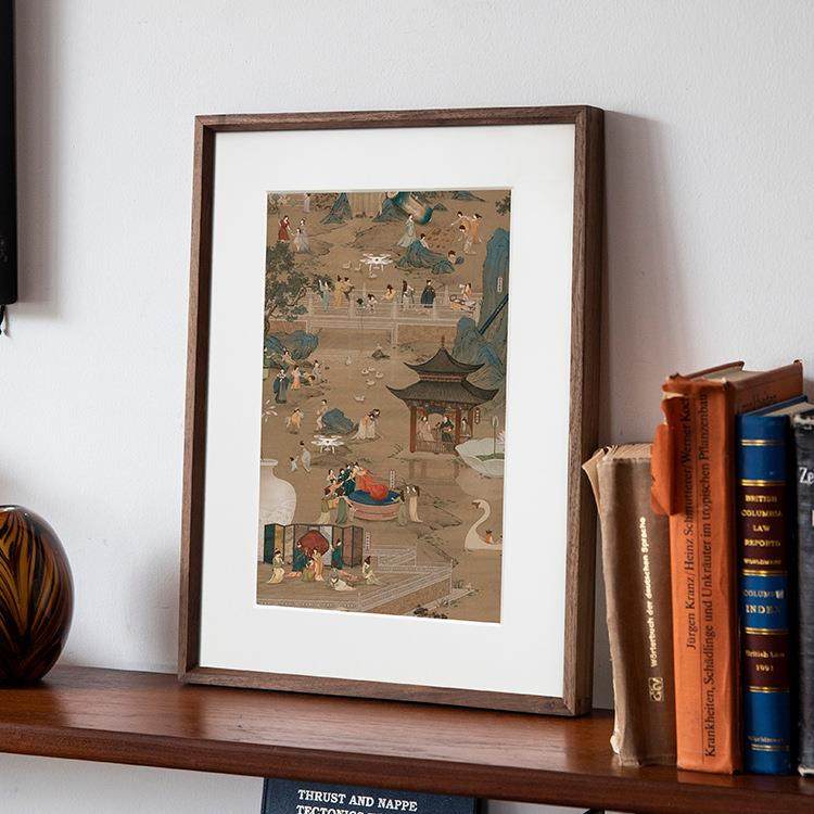 实木相框挂墙洗照片做成相框a4画框装裱婚纱照挂墙A十字绣拼图框,淘宝优惠券,粉丝福利购,淘宝优惠卷