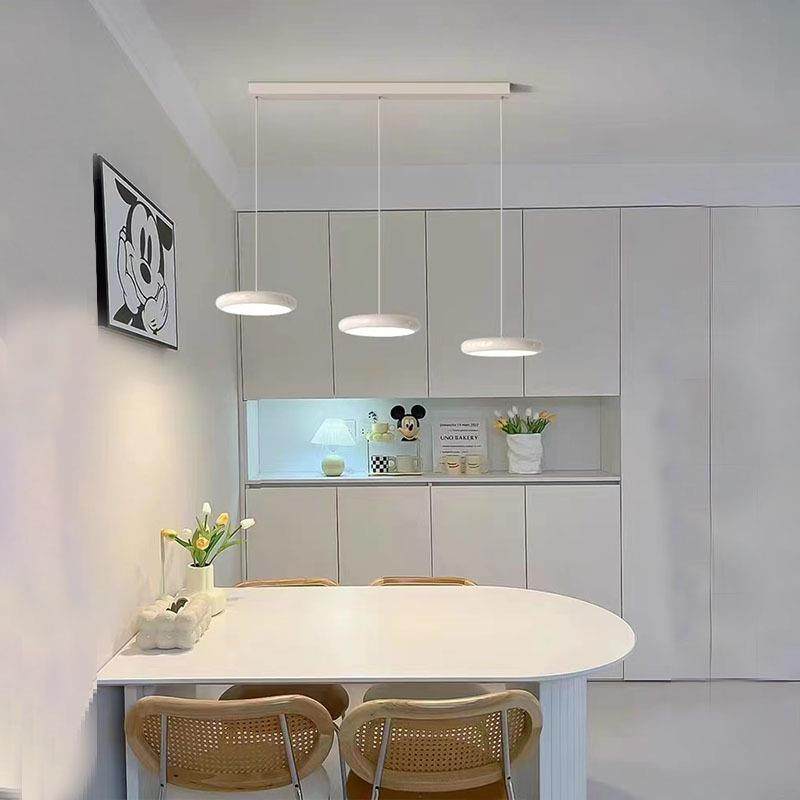 餐厅普瑞全光谱护眼极简三头吊灯吧台岛台现代简约高级餐桌灯,淘宝优惠券,粉丝福利购,淘宝优惠卷