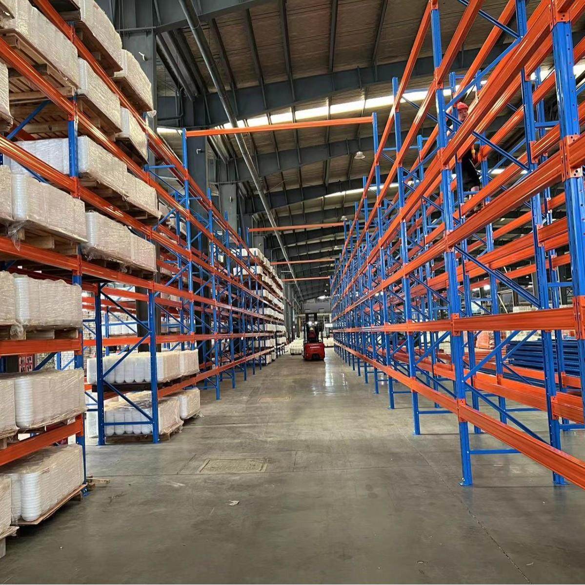 重型仓储货架仓库库房大型多层托盘横梁式置物钢架子工业高位货架,淘宝优惠券,粉丝福利购,淘宝优惠卷