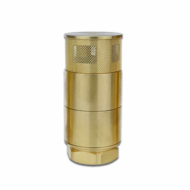Gas dispenser double-door bottom valve check valve self-priming pump oil tank bottom pure copper filter anti-backflow valve 1.5 inches 4 inches