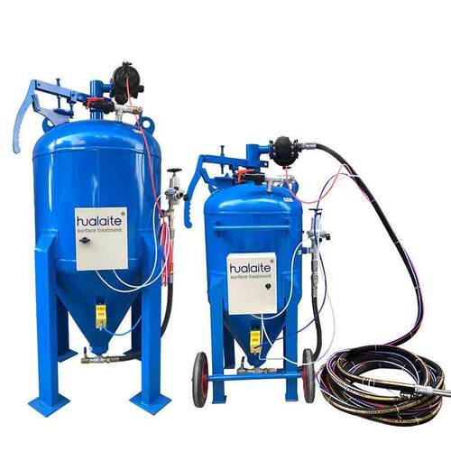除锈小型喷砂机无尘喷沙户外型移动式作业船厂打砂翻新除油漆设备 - 图2