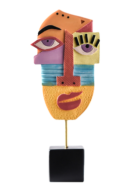 北欧ins抽象人物艺术摆件现代简约客厅家居酒柜摆设树脂玄关装饰