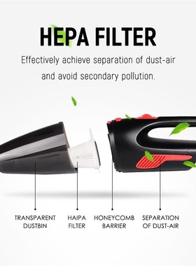 好货Vaccum Cleaner Cordless Super-Suction Handheld Rechargea