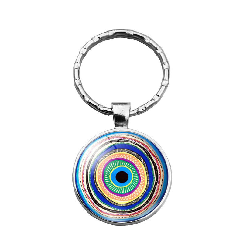 Blue Turkish Evil Eye Keychain Accessories Turkey Evil Eyes - 图3