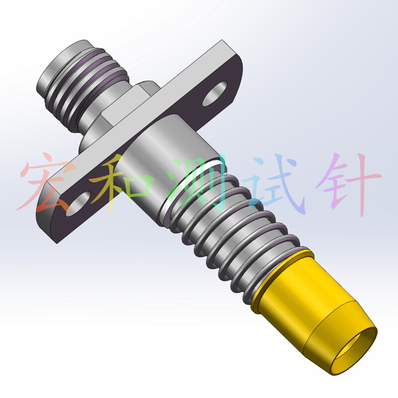 17001 Fakra C型ZDB测试头汽车GPS接头FM测试头D机自动驾驶摄像头-图0