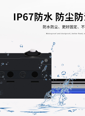5A大电流防水限位开关行程微动小型微型滑轮压杆常开常闭带线