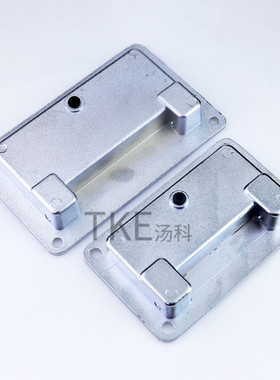 明装折叠把手 嵌入式拉手隐藏暗装活动手柄拉手工业柜门把手提手
