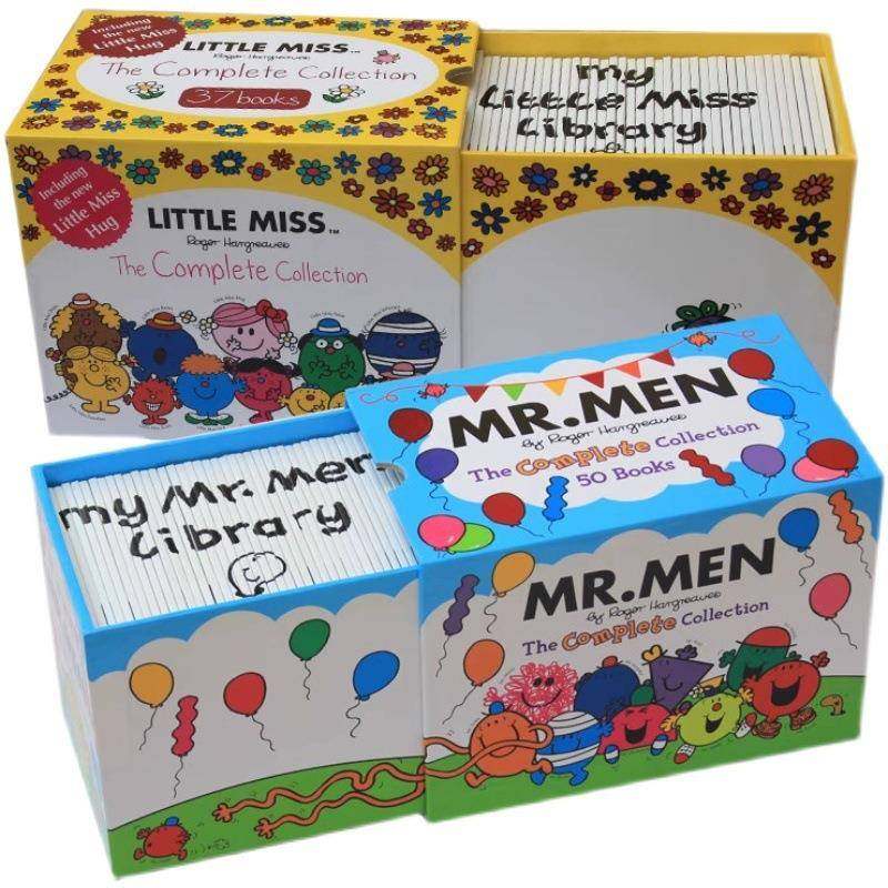 先生喵小姐妙小姐全套87册经典儿童英文绘本LittleMissMrMen,淘宝优惠券,粉丝福利购,淘宝优惠卷