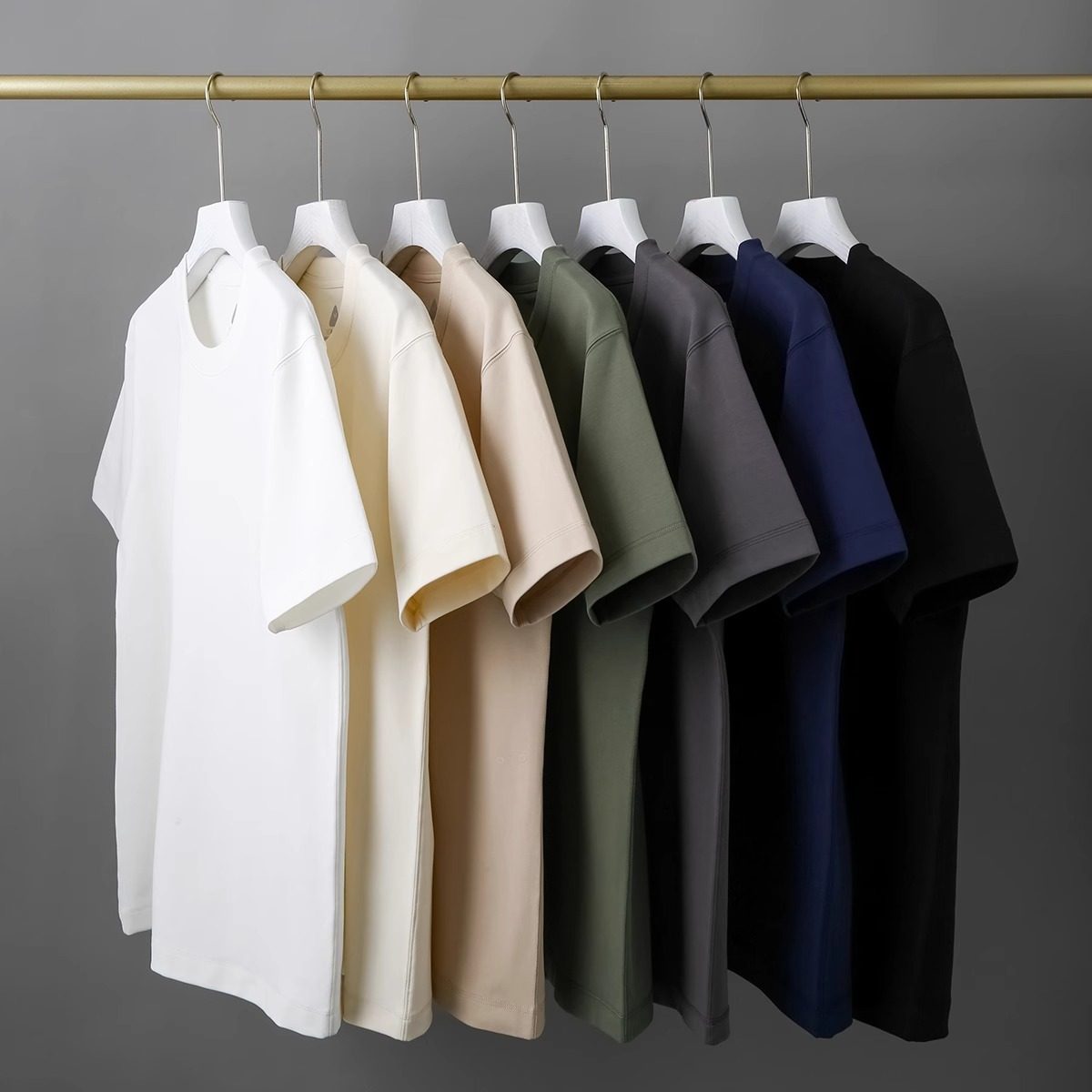 MAROLIO~T恤界的天花板！高颜值弹力丝光棉250g重磅白色短袖男女,淘宝优惠券,粉丝福利购,淘宝优惠卷