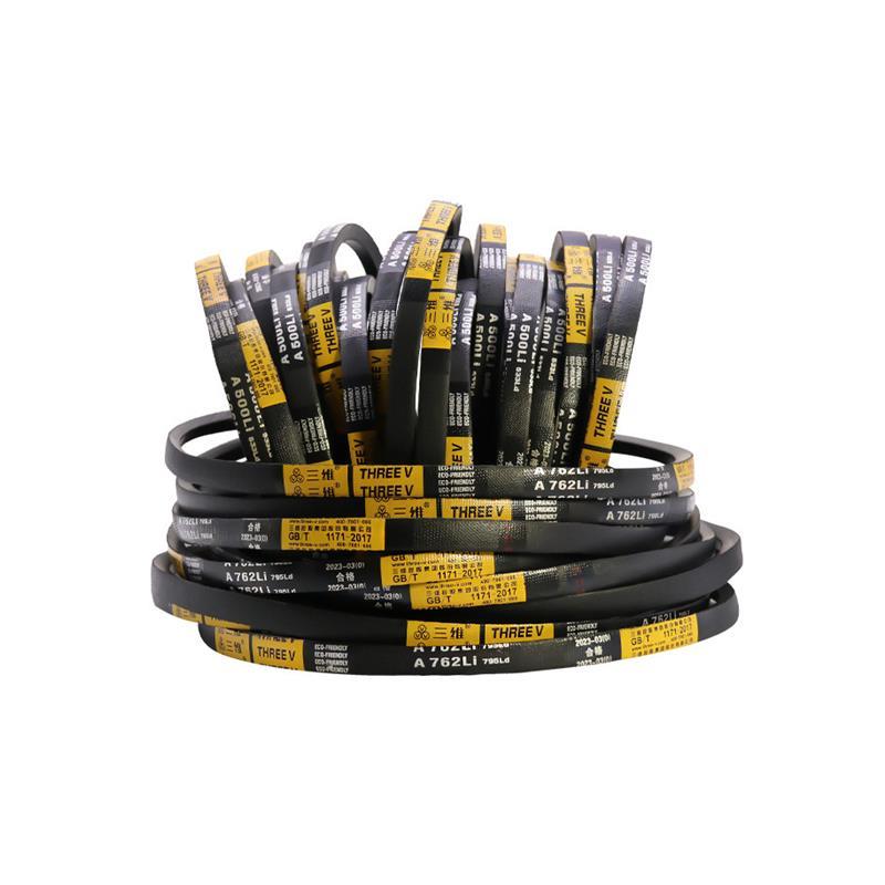 THREEV/三维三角带A型420-3505高转速电机橡胶耐磨帆布硬线传动皮 - 图3