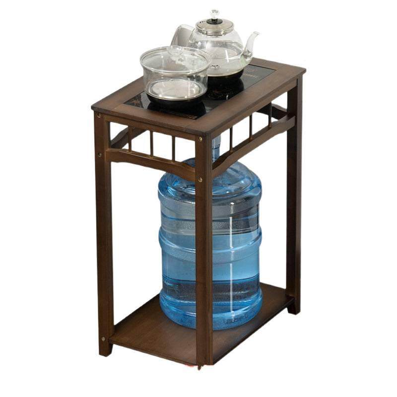 茶桌家水SXR用小茶台边柜侧柜茶实木泡水茶吧几烧壶一体水桶架茶,淘宝优惠券,粉丝福利购,淘宝优惠卷