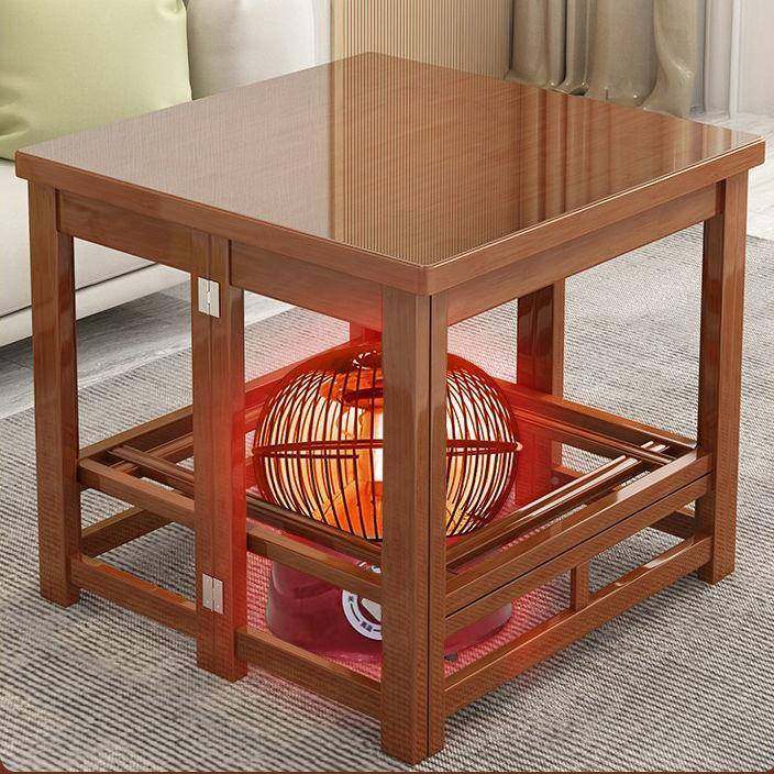 烤烤家火桌子烤火架冬季用正长方形可折叠多能IEQ火餐桌两功用竹,淘宝优惠券,粉丝福利购,淘宝优惠卷