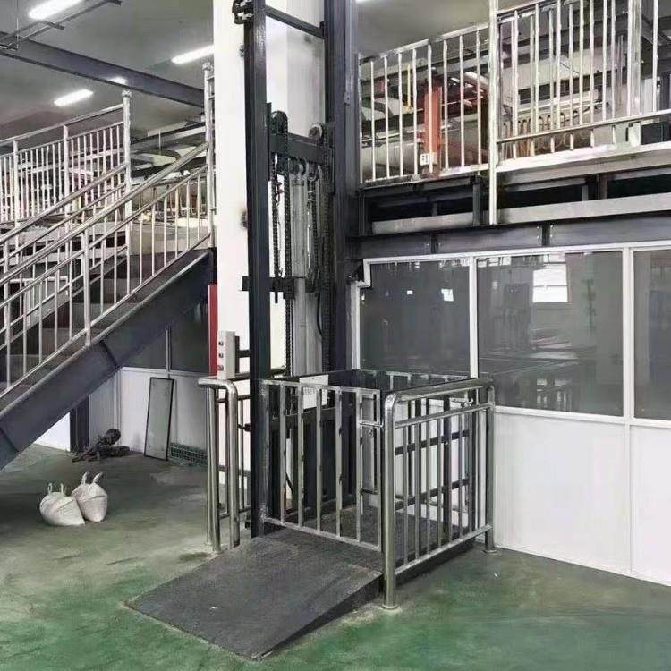 SJD单轨平台 电动液压小型升降平台 单轨货梯升降货梯货物传送,淘宝优惠券,粉丝福利购,淘宝优惠卷