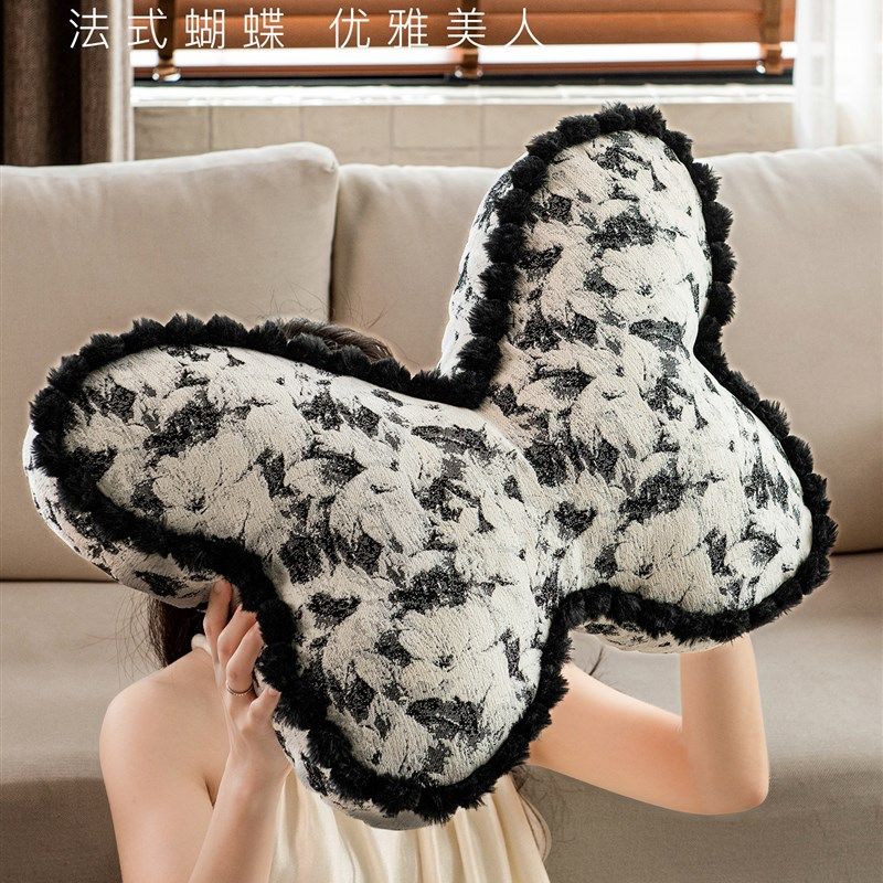 精选沙发枕客厅法式复古风格蝴蝶枕四季通用床头靠垫双面枕腰枕,淘宝优惠券,粉丝福利购,淘宝优惠卷