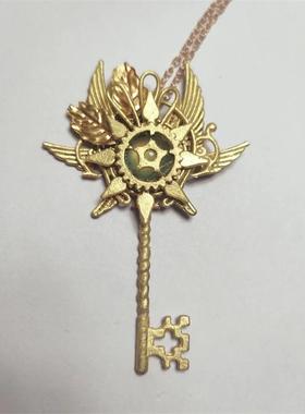 《星学院》菲洛时光之匙吊坠项链动漫周边原创手作小众设计毛衣链