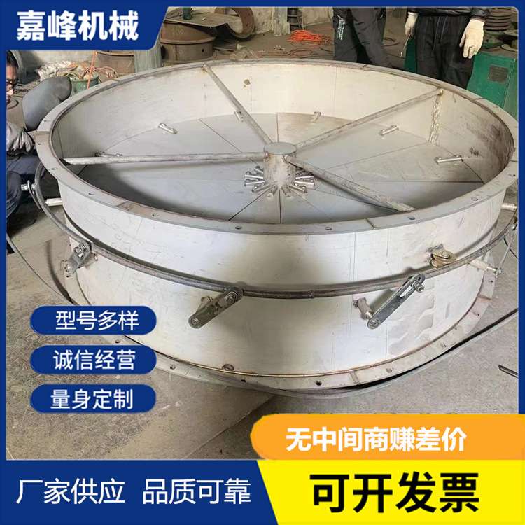 供应花瓣式通风蝶阀启闭开关风门花瓣式风阀法兰连接圆形蝶阀 - 图1