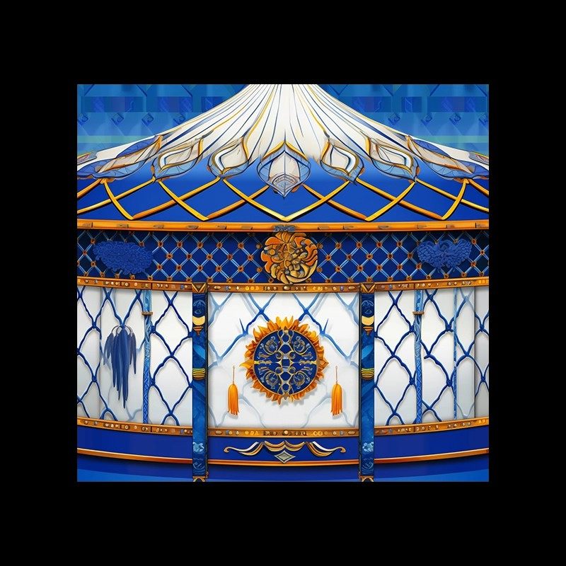 直播背景蒙古包定制清晰蒙古木格3D壁画内成吉民族草原背景墙壁布,淘宝优惠券,粉丝福利购,淘宝优惠卷