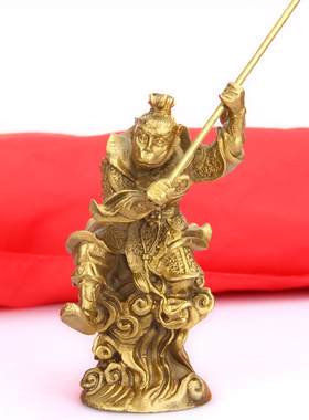 铜齐天大圣摆件 铜孙悟空 铜斗P战胜佛铜猴子摆件