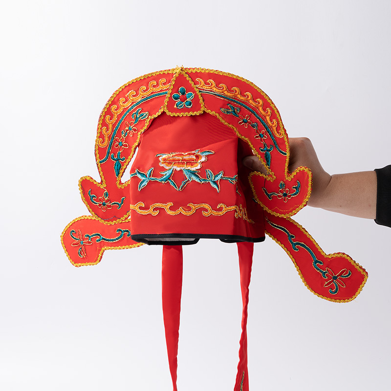 江南四大才子帽子梁祝古装唐伯虎秀才小生帽子年会京剧戏剧帽子 - 图1