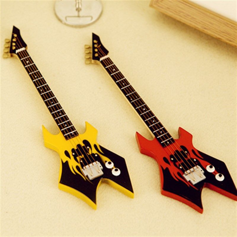 电贝司电吉他电贝斯m乐器模型摆件配娃娃兵人用送男女朋友七夕礼,淘宝优惠券,粉丝福利购,淘宝优惠卷