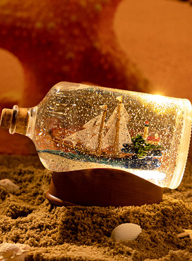 创意办公室桌面客厅m摆件家居装饰品水晶球乔迁新居礼品开业礼物