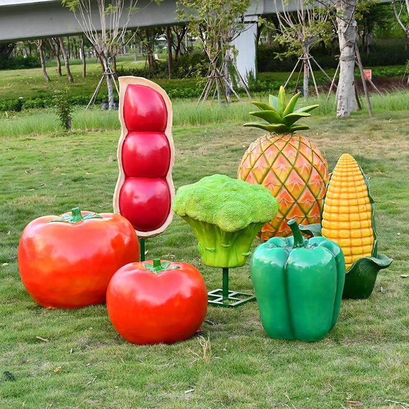 园林景观装饰户外花园庭院大雕塑玻璃钢仿真植物模型水果蔬菜摆件,淘宝优惠券,粉丝福利购,淘宝优惠卷