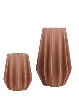 现代高端皮革玻璃插花瓶客厅餐厅样板间桌面花器软装家居轻奢摆件