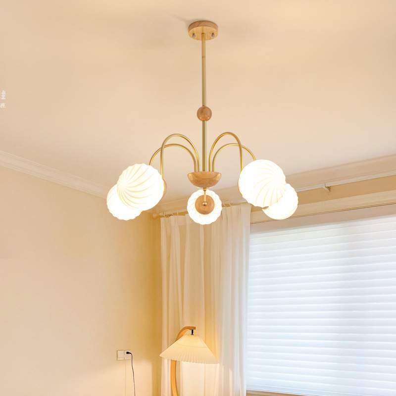 中古包豪斯木艺全光谱护眼吊灯客厅主灯原木风灯具日式法式复古灯,淘宝优惠券,粉丝福利购,淘宝优惠卷