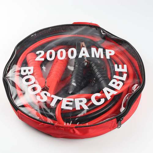 Car Battery Jump Leads Booster Cables Jumper Cable Car Van - 图0