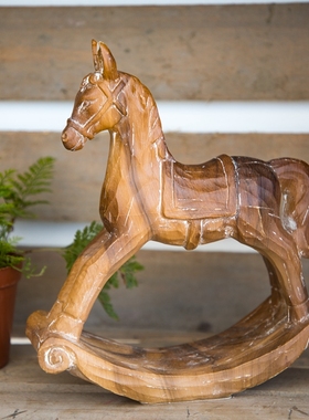 设计师款创意摆件客厅家居装饰品仿古做旧桌面摆件工艺品摄影道具