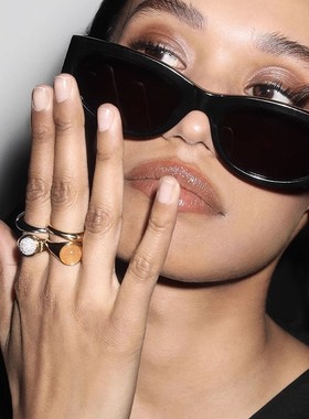 PDPAOLA女天然宝石复古风925银