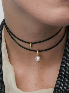 PDPAOLA天然淡水养殖珍珠吊坠