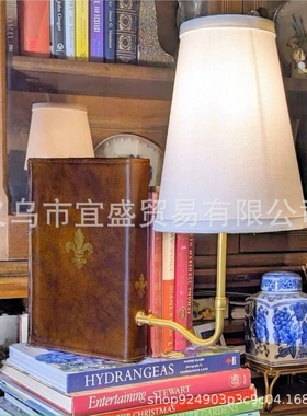 新款经典文学灯摆件图书馆艺术装饰品家居庭院设计文学艺术