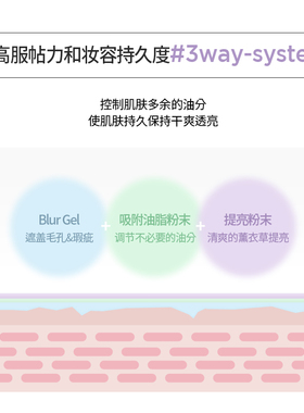 郑瑄茉隐形毛孔韩国保湿服帖
