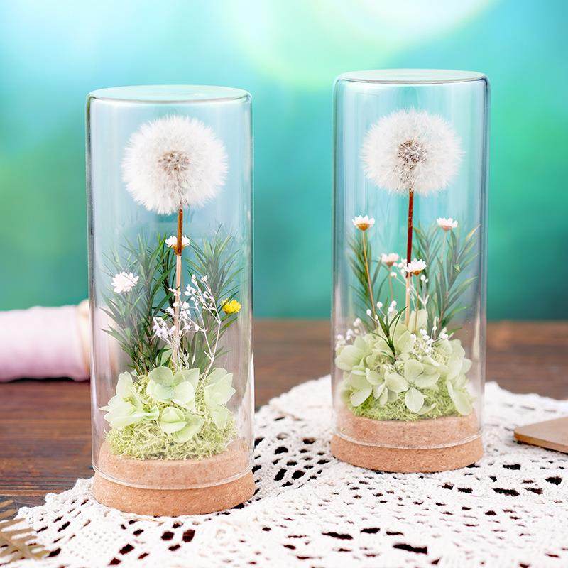 毕业礼物蒲公英永生花送朋友diy手工干花伴手礼生日礼品,淘宝优惠券,粉丝福利购,淘宝优惠卷