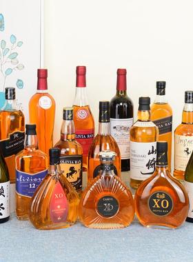 仿真酒柜摆件家居饰品客厅装饰创意工艺摆设电视柜高档洋酒瓶空瓶