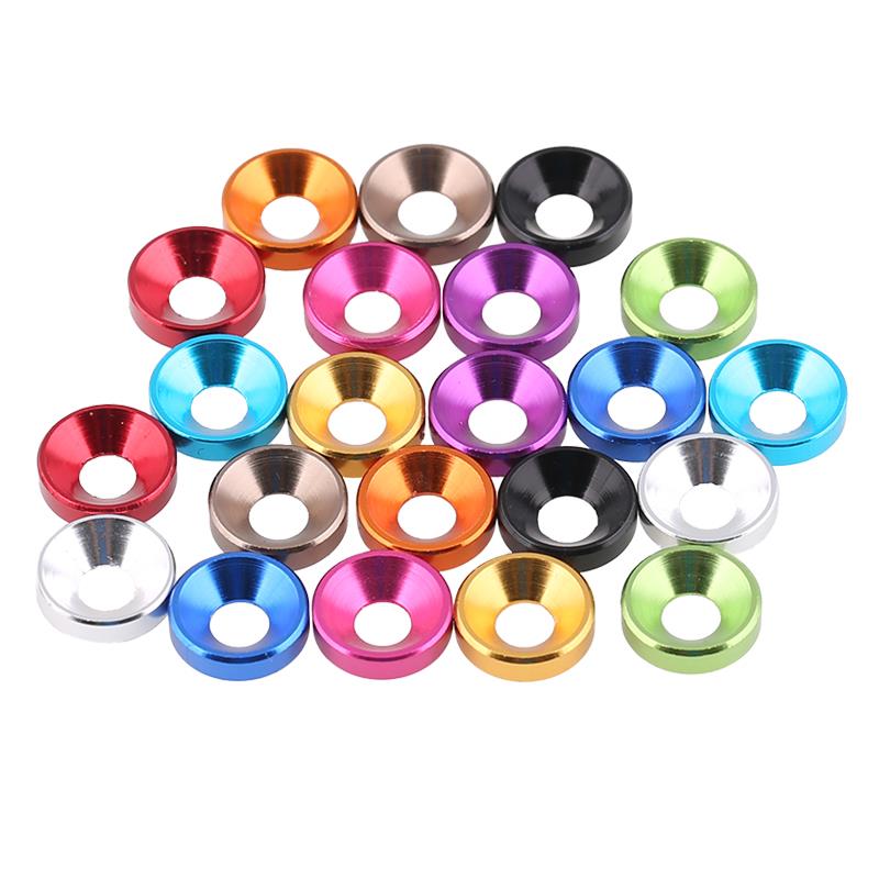 M4/M5 computer case side panel countersunk head cross screws color high wear-resistant aluminum alloy washers gaskets