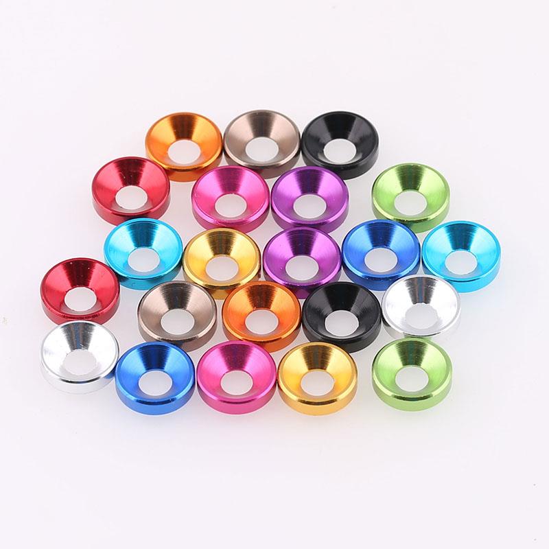 M4/M5 computer case side panel countersunk head cross screws color high wear-resistant aluminum alloy washers gaskets