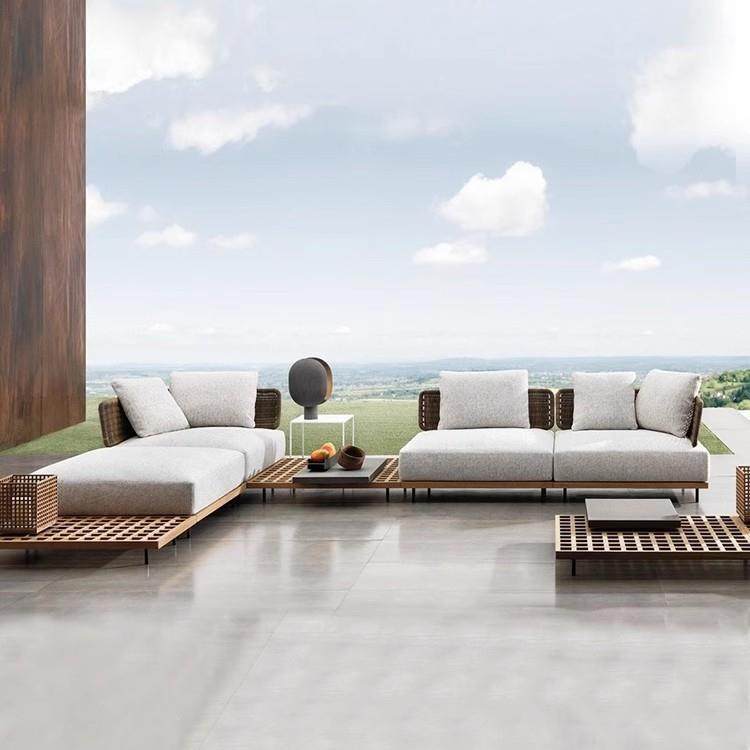 北欧户外沙发柚木藤沙发藤编家具酒店室外阳台客厅休闲椅藤椅沙发,淘宝优惠券,粉丝福利购,淘宝优惠卷